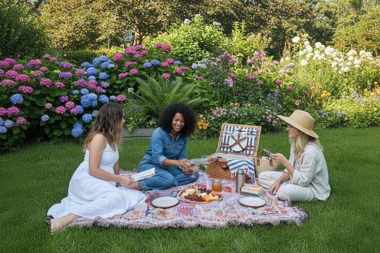 Garden Picnic - Accurate Size