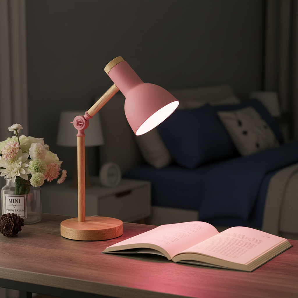 Pink Lamp Evening