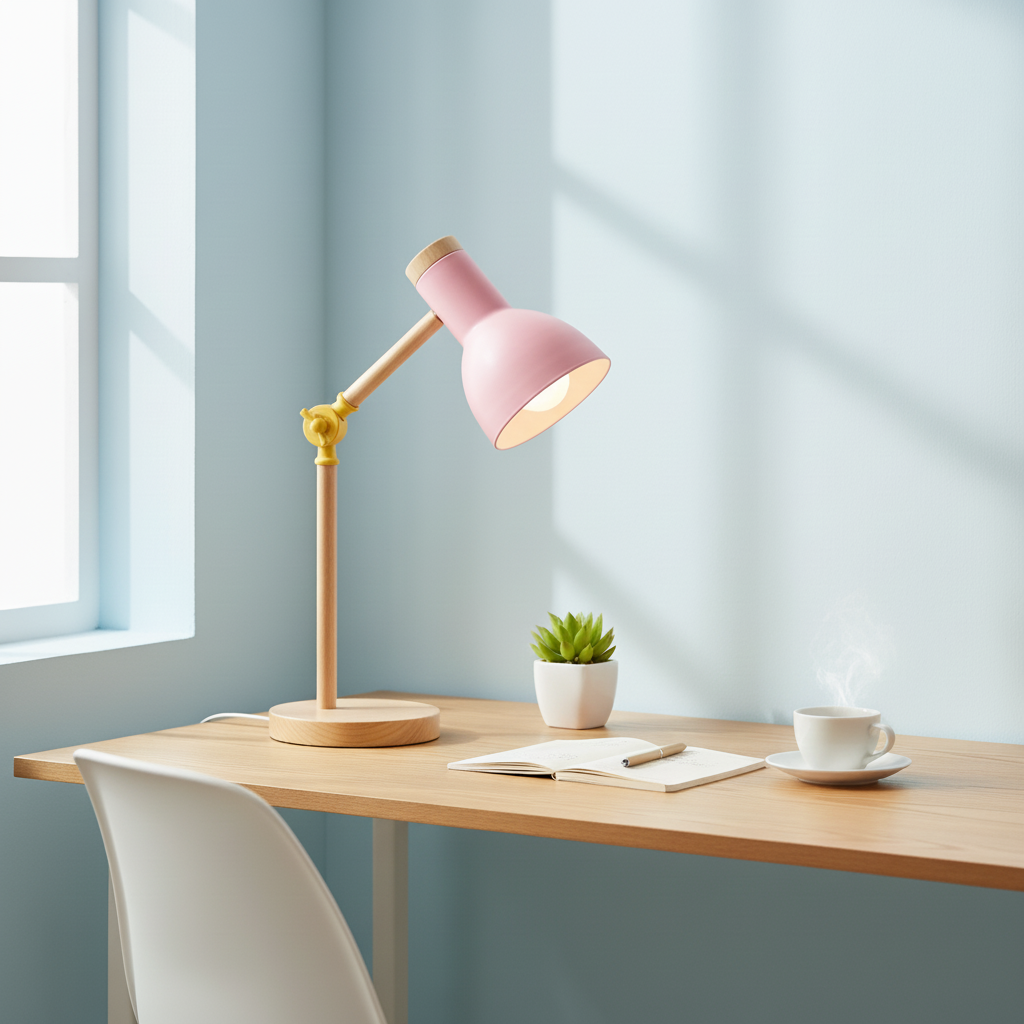 Pink Lamp Office